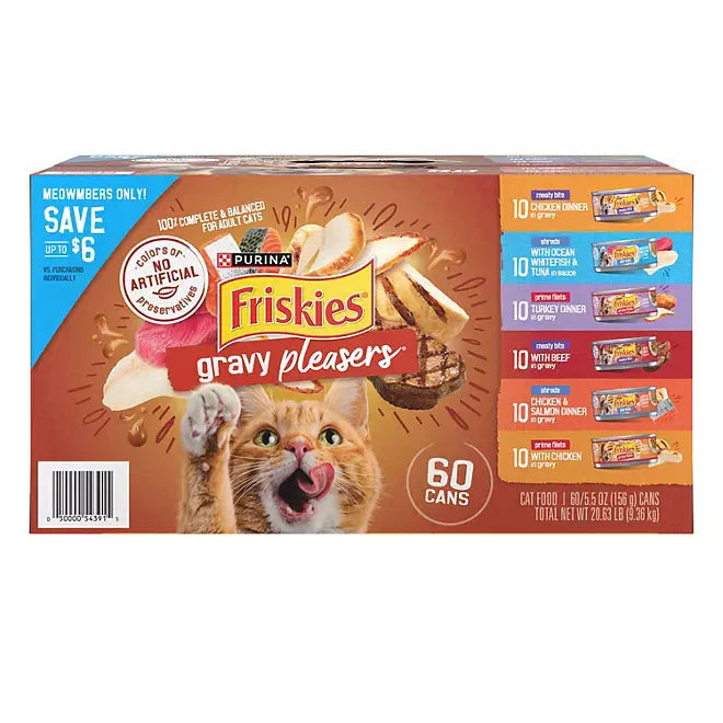 Purina Friskies Gravy Pleasers Variety Pack