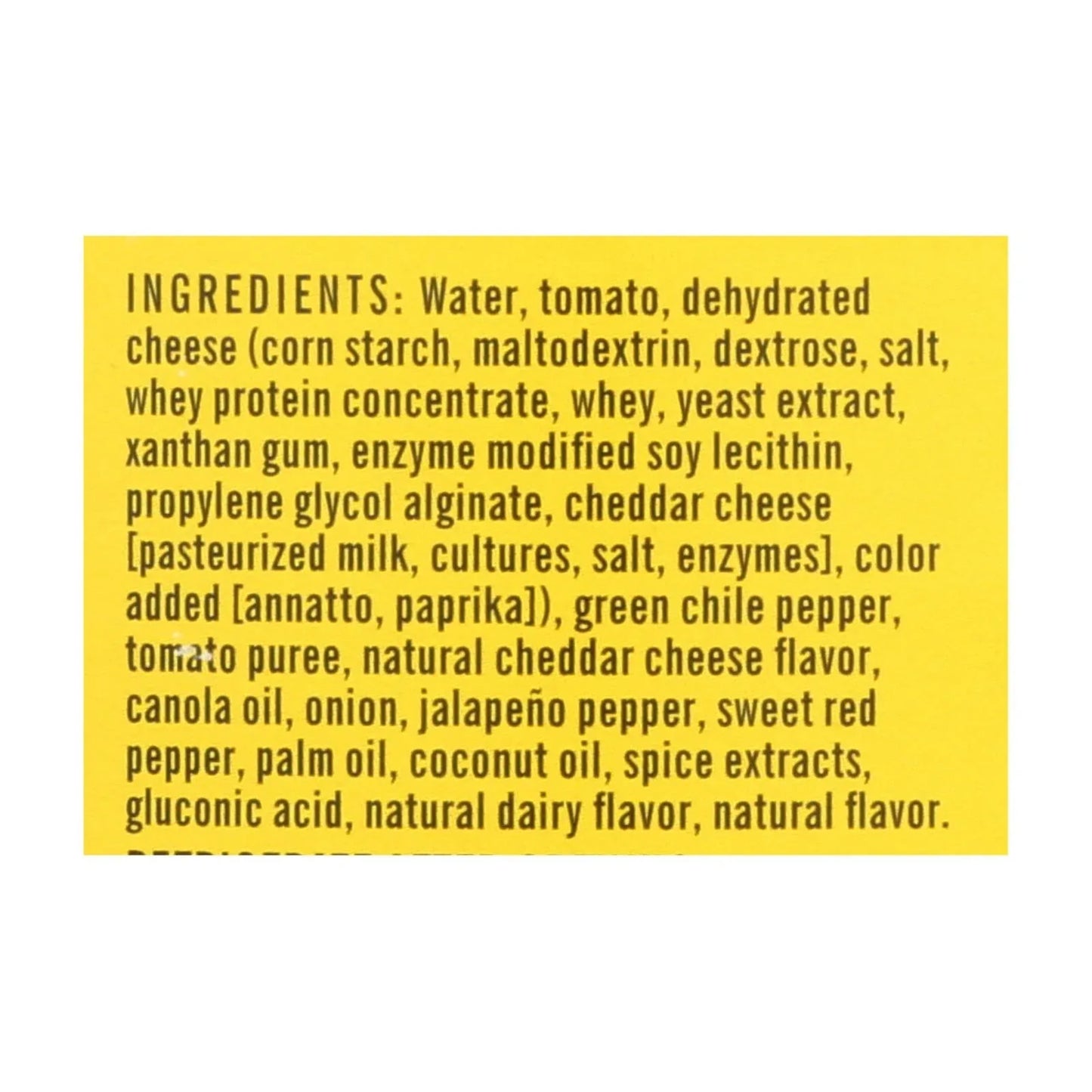 00719212799700_ingredients - shoponestop.store