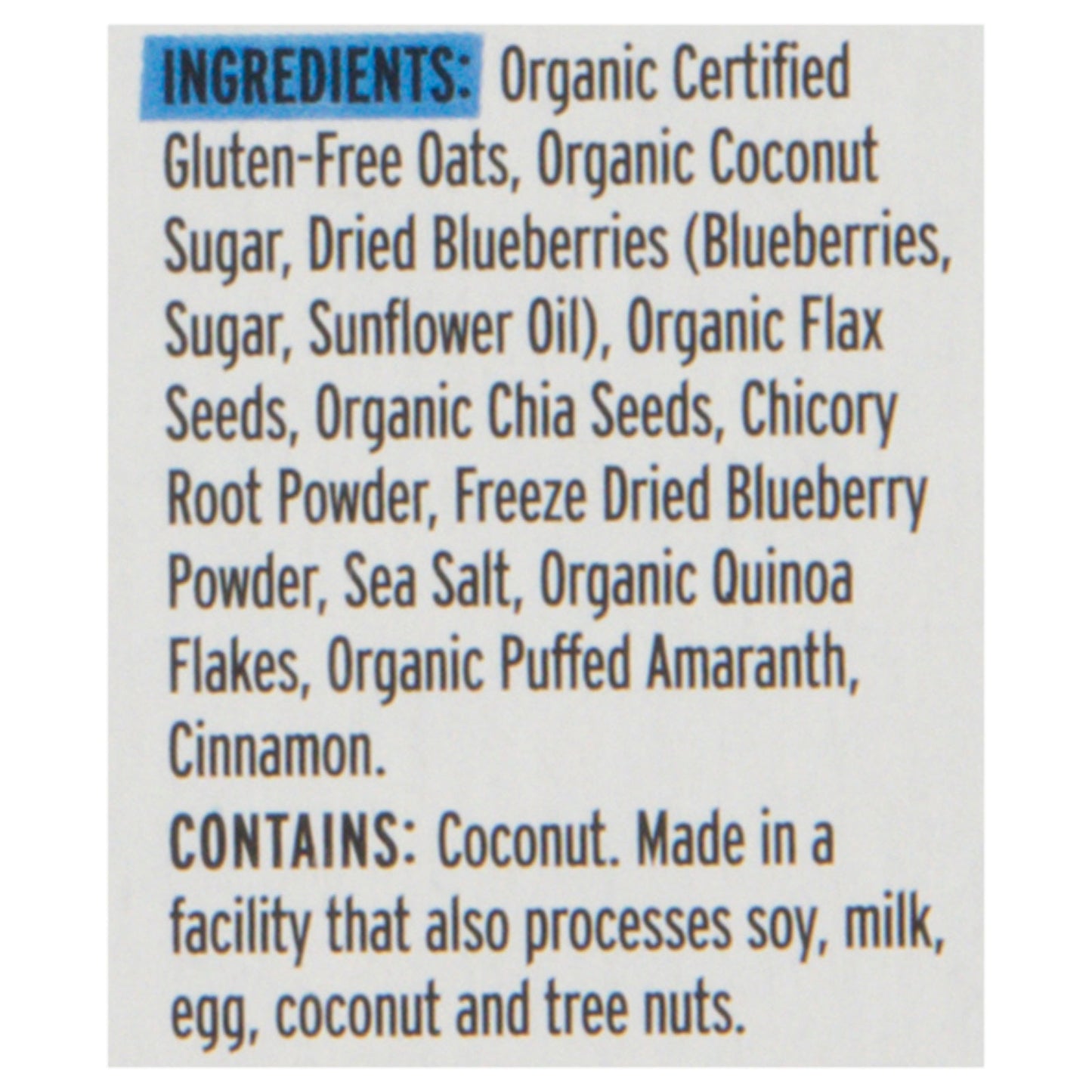 Blueberry Oatmeal 6 Pack