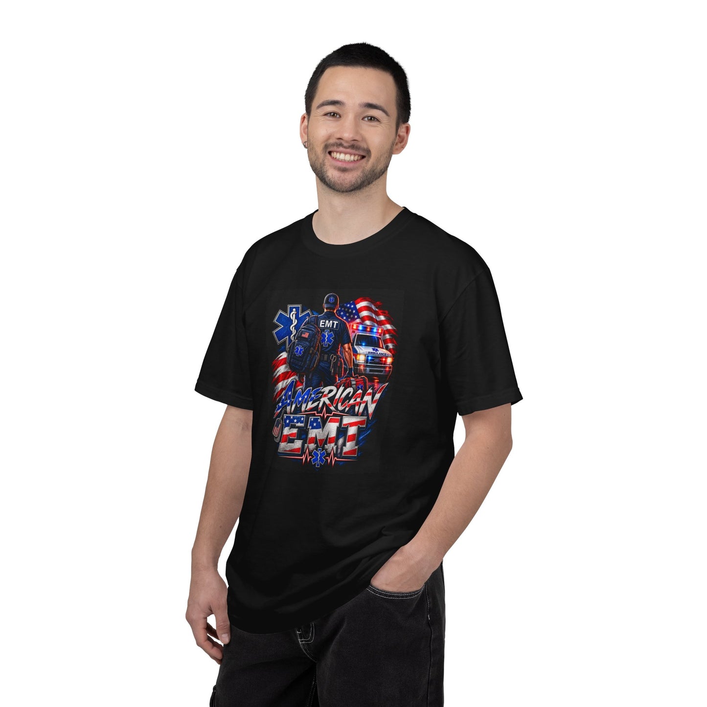 T-Shirt - American EMT Pride with Comfort and Style