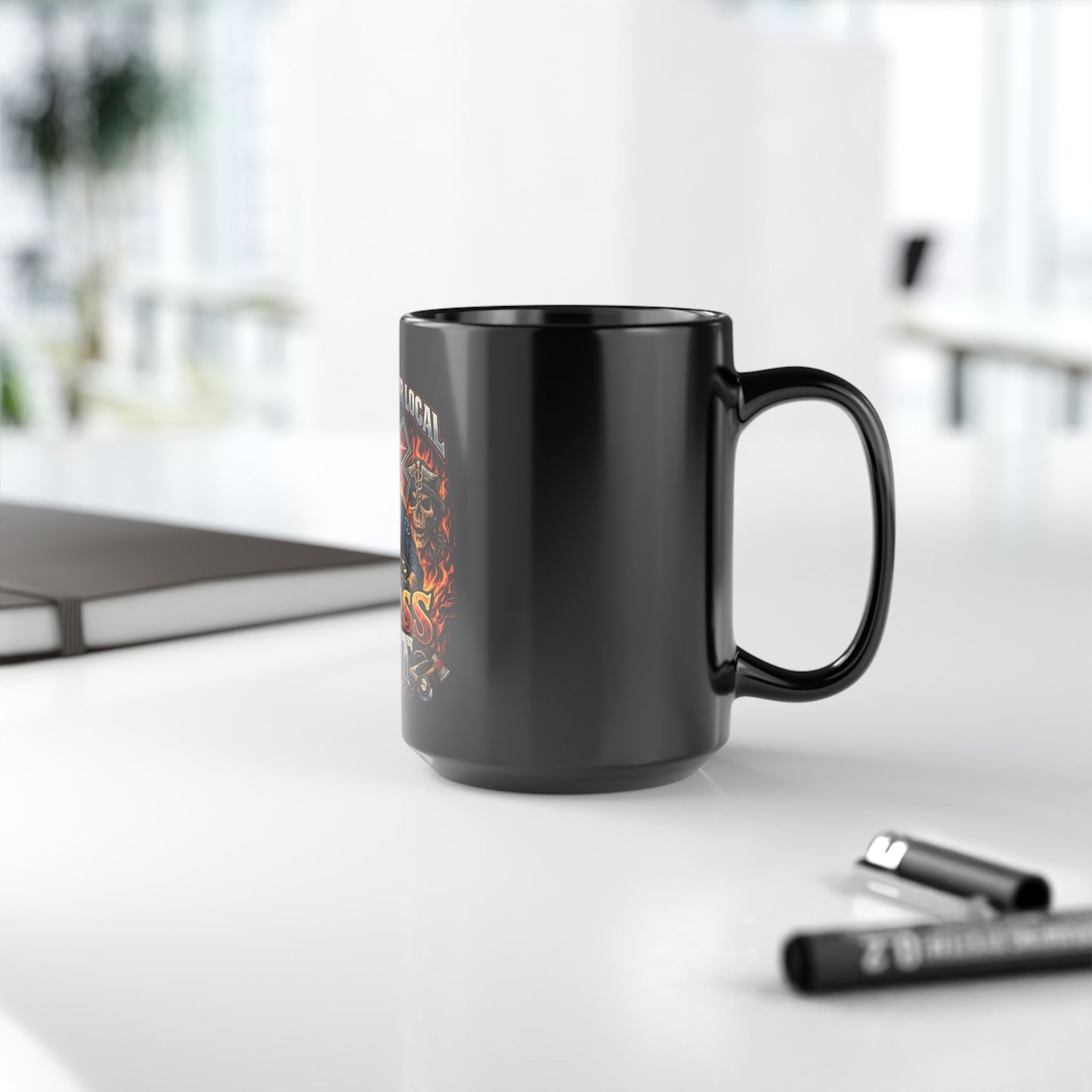 Coffee Mug - EMT Black Mug for Emergency Medics | 15oz