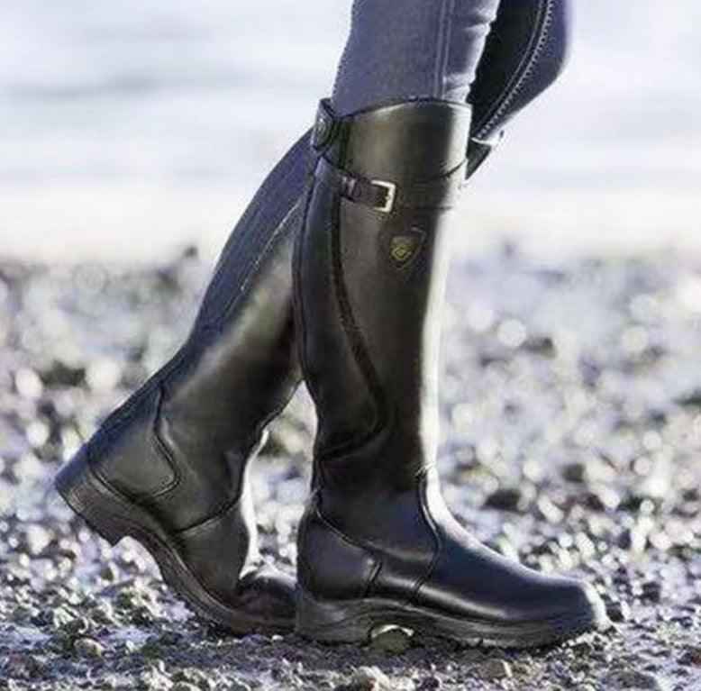Vintage Ride Leather Boots
