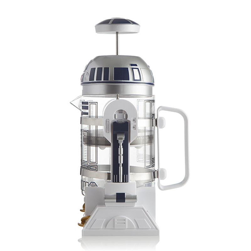Star Wars R2D2 Robot Mini Home Hand-Poured Coffee Maker Coffee Pot