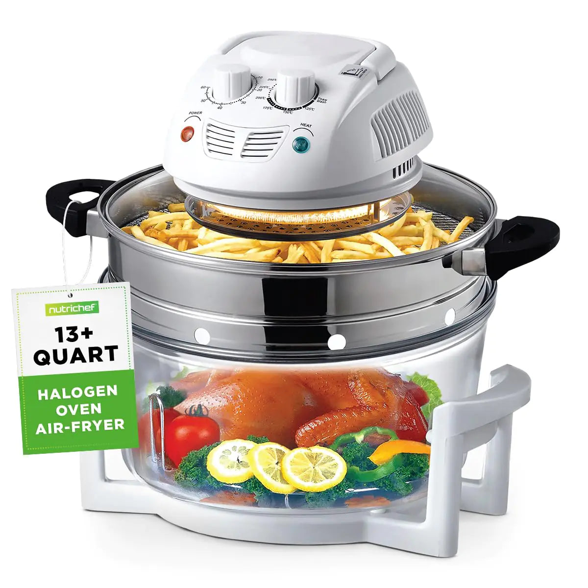 NutriChef Halogen Oven Countertop Air Fryer