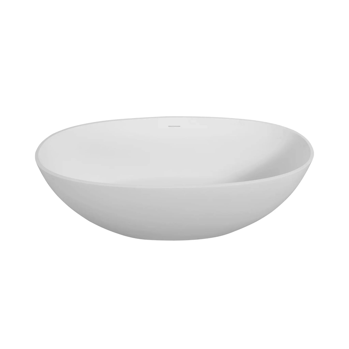 65-inch-luxury-freestanding-soaking-bathtub-with-overflow-and-pop-up-drain-sak69451-front-view - shoponestop.store