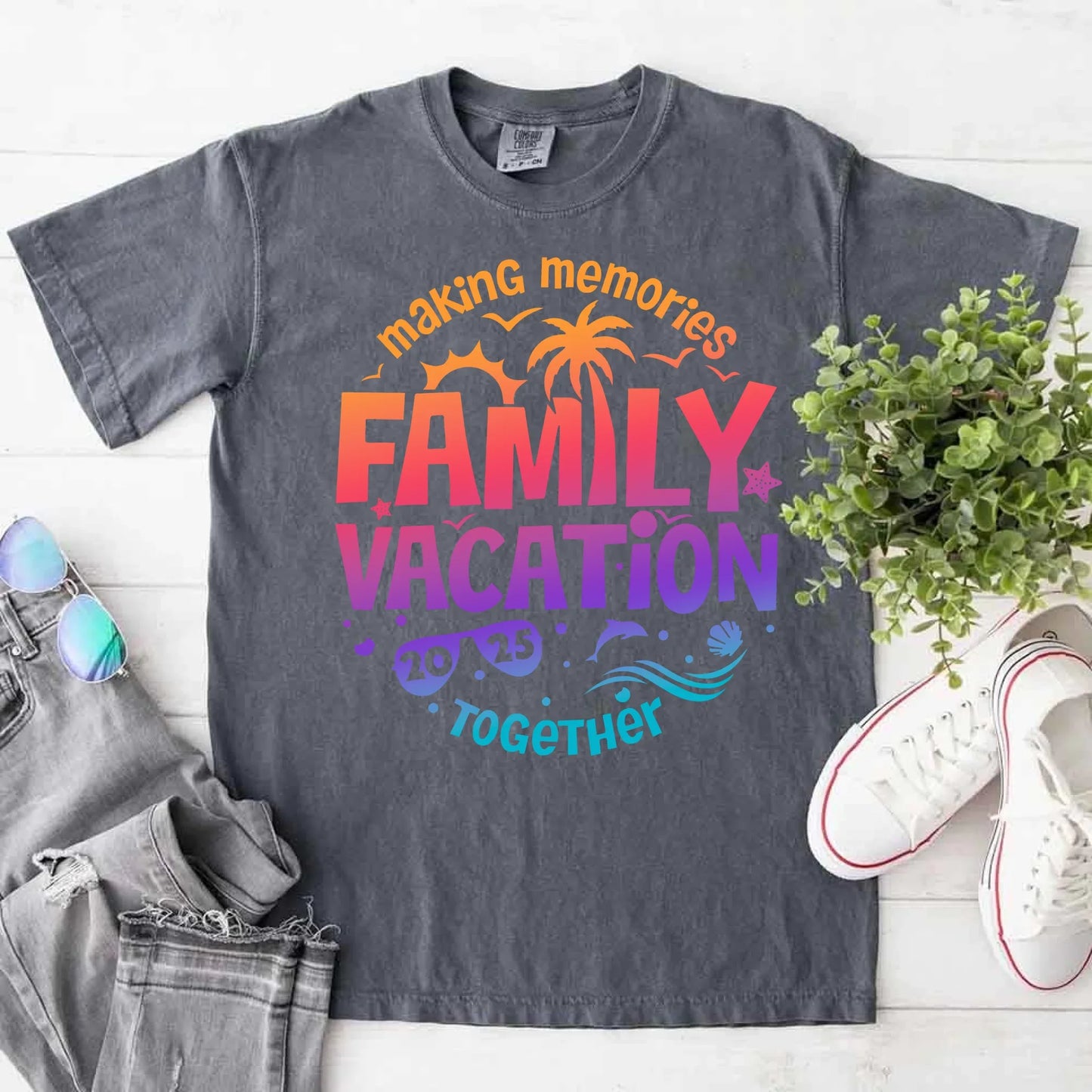 Family Vacation 2025 Shirts