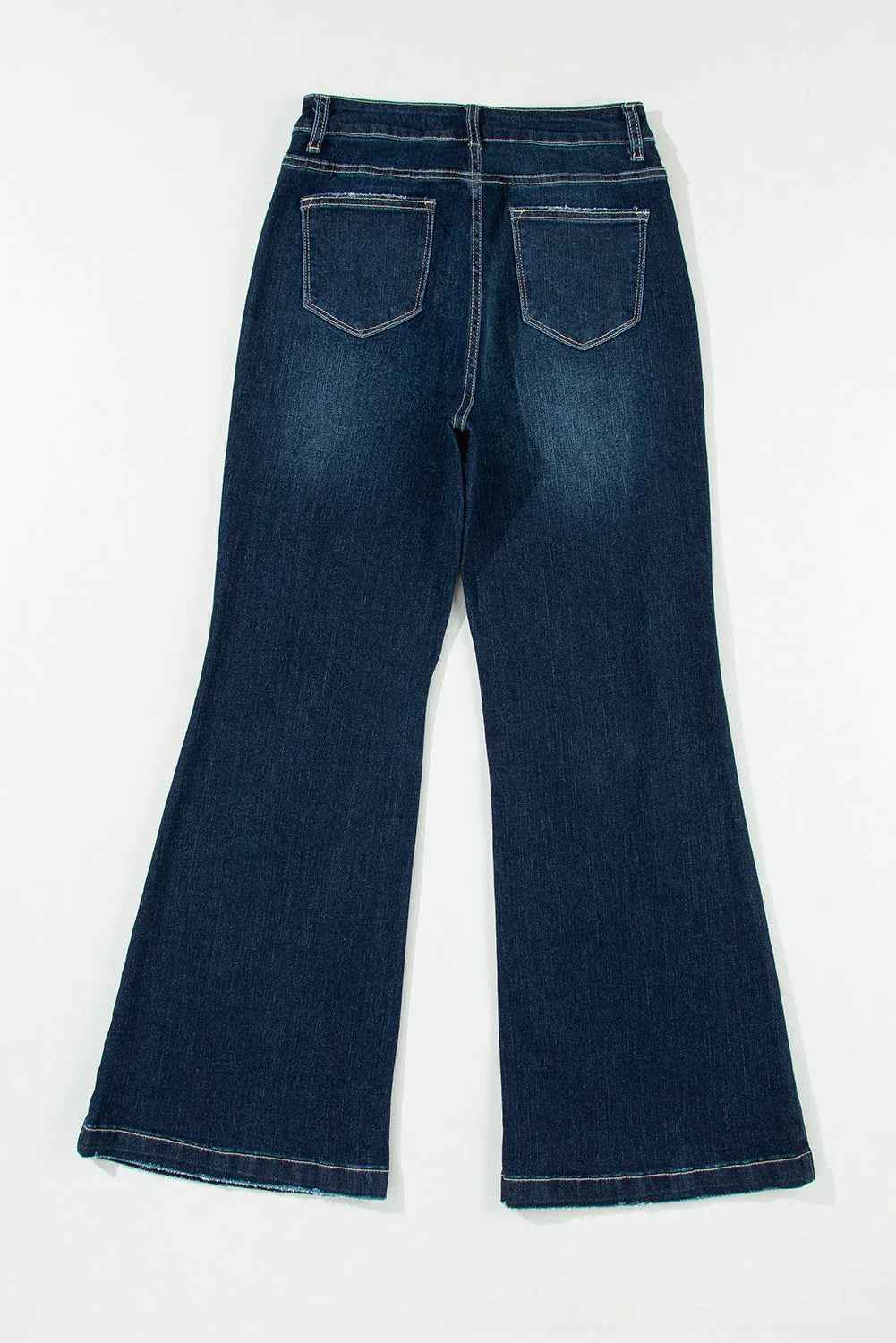 Ripped Bell Bottom Jeans