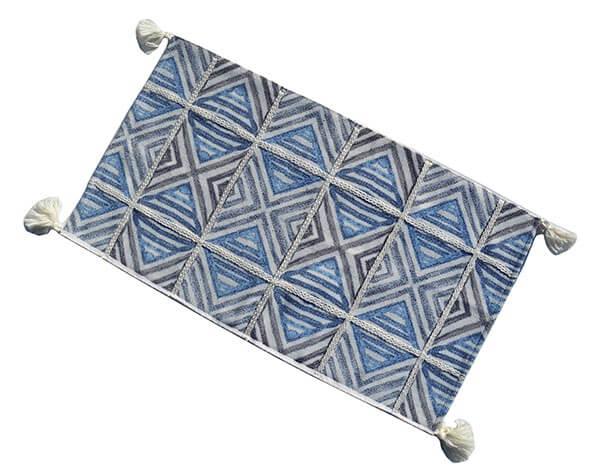 Accent_Rug_Royal_Blue_Daimaond_vibhsa - shoponestop.store