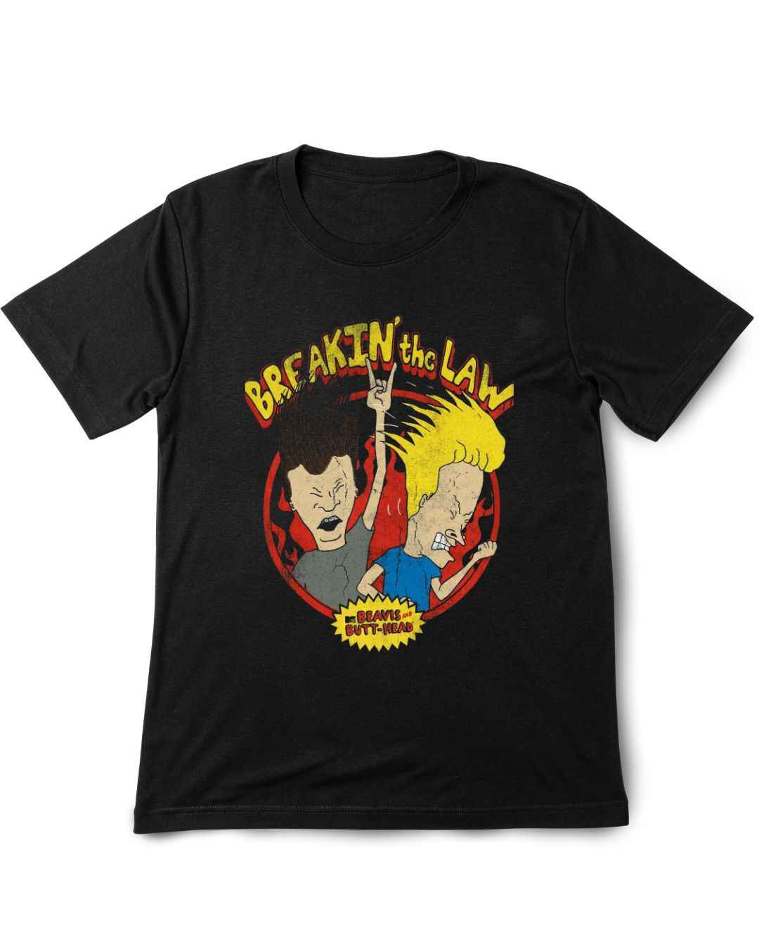 Bevis n Butthead Vintage Printed Tee Shirt