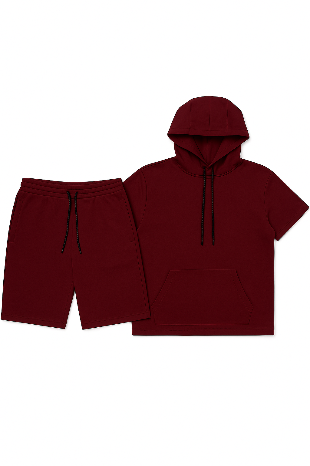 Men’s Core Short Sleeve Hoodie & Shorts Set - Shoponestop.store