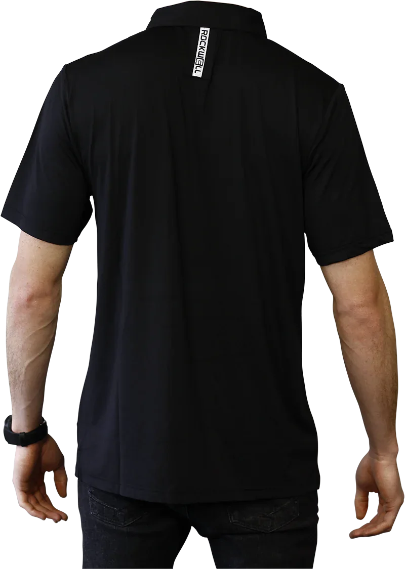 Rockwell Poly-Blend Polo - Black