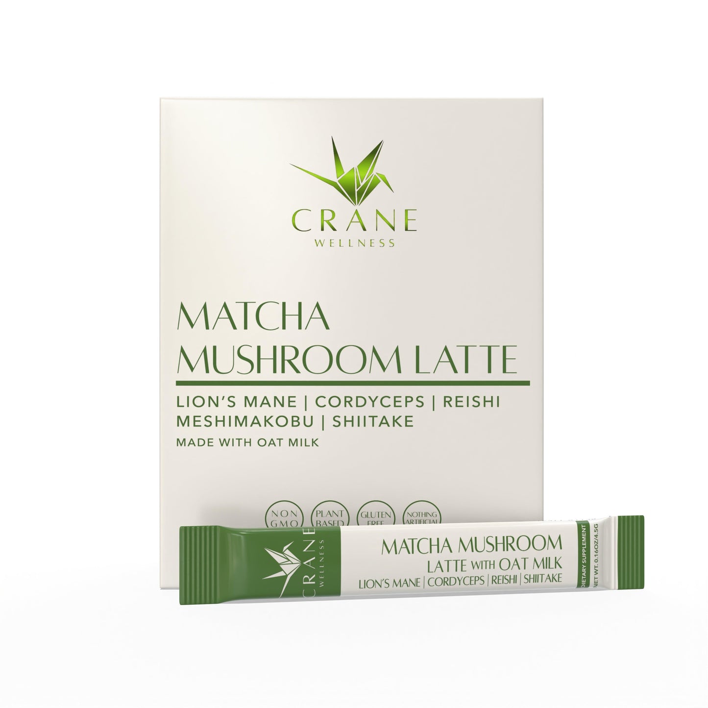 Matcha Mushroom Latte