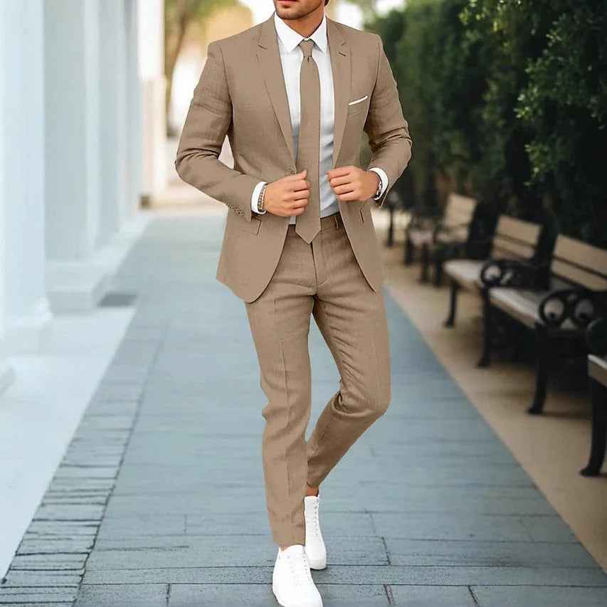 One Button Suit