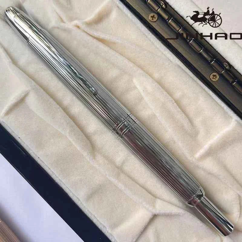 Push-Button Retractable Fountain Pen