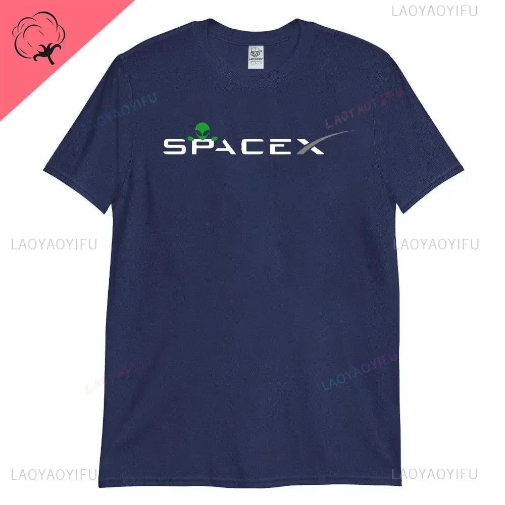 SpaceX Aliens Graphic Men’s T-Shirt