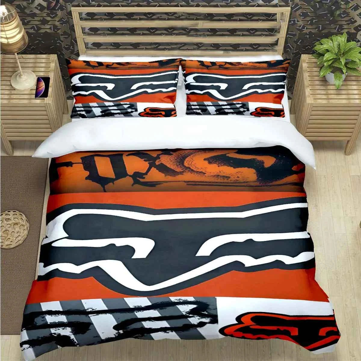 Fox 3-Piece Microfiber Duvet Cover Set
