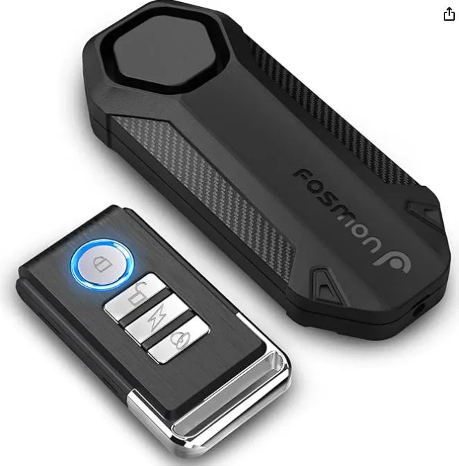 Screenshot2025-04-21at22-25-42Amazon.comFosmon113dbBikeAlarmwithRemoteMotionSensorBicycleSOSAlarmIP65WaterproofAntiTheftAlarmSystemWirelessSirenforE-BikeMotorcycleScooterCartTrailerAu - shoponestop.store