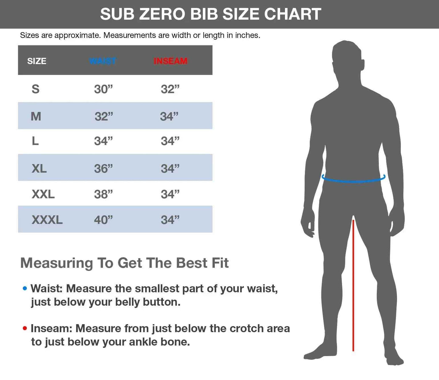 Sub Zero Bibs