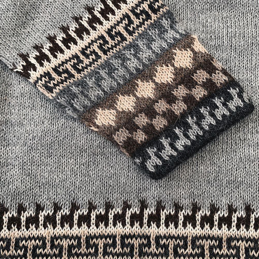 alpaca-inca-patterned-sweater-sweater-mnp-877140 - shoponestop.store
