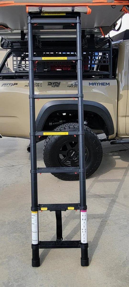 Alpha Hardshell Rooftop Tent – ABS – 2–3 Person – Black – All-Season Overland Shelter