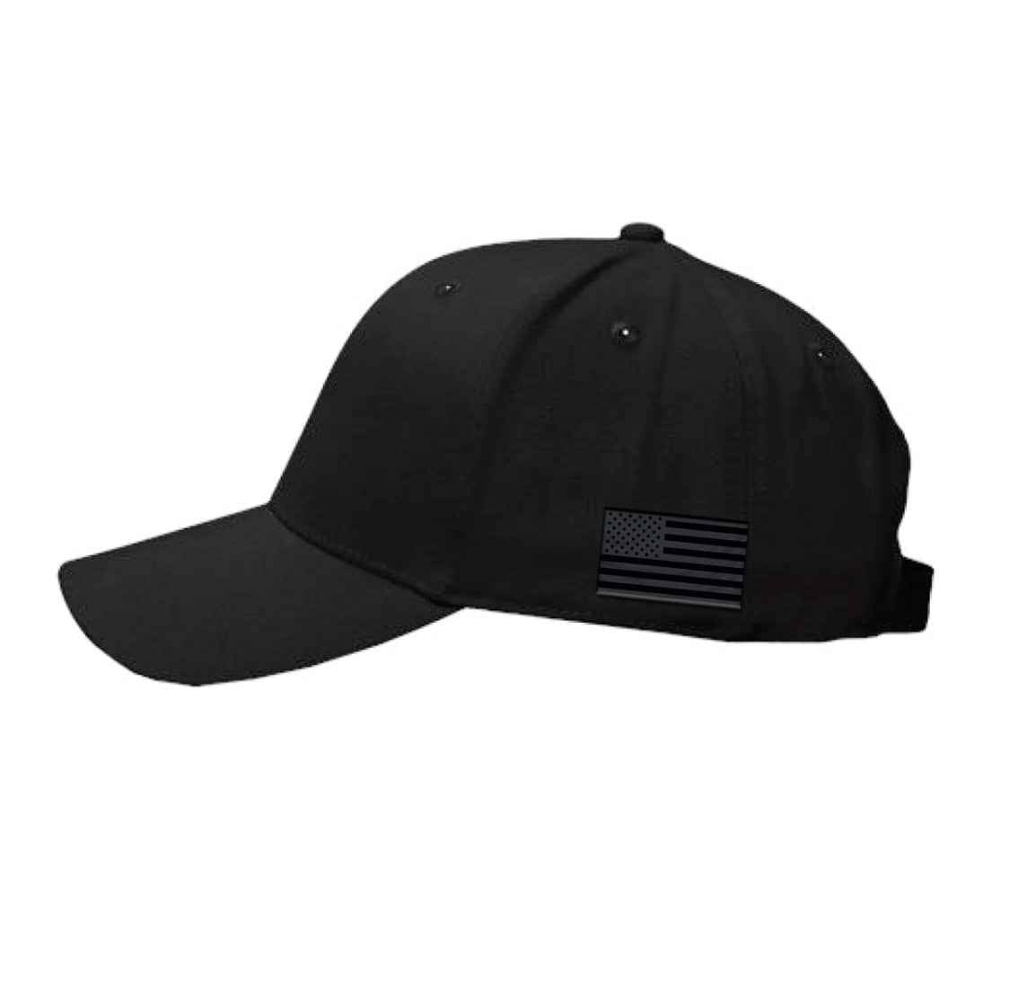 FLEX-FIT - AMERICAN Flag Blackout Hat