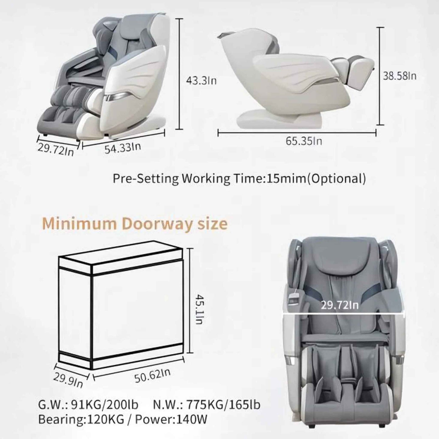 Zero Gravity Massage Chair
