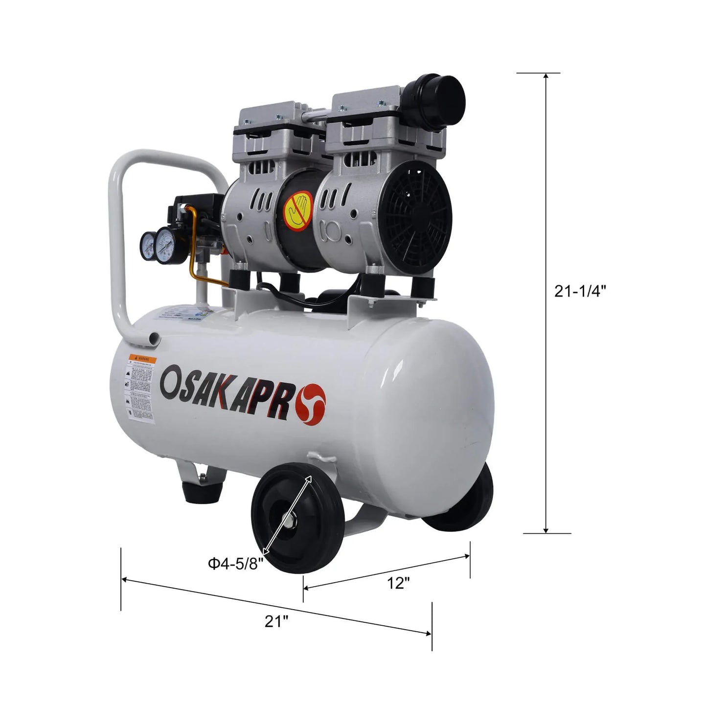 heavy-duty-silent-oil-free-portable-air-compressor-with-wheels-and-auto-drain-sak53462-dimensions - shoponestop.store