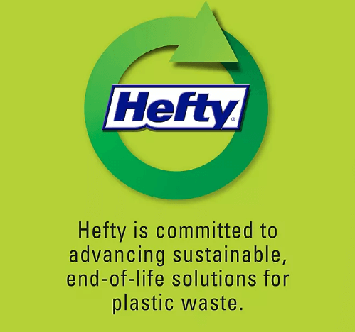 Hefty Ultra Strong Tall Kitchen Trash Bags – 13 Gallon, Drawstring, Unscented