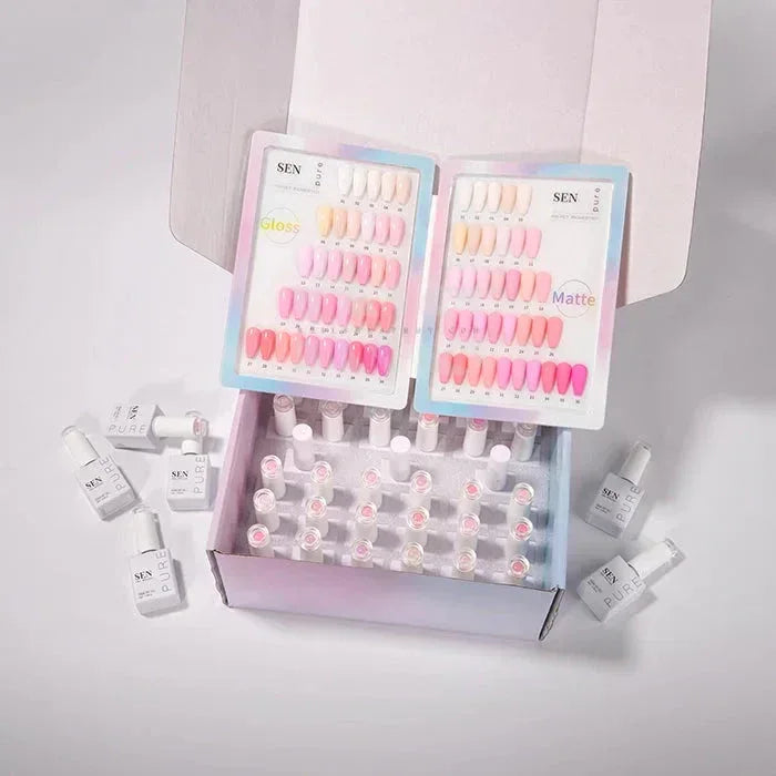 sen-pure-cotton-candy-36-gel-collection-free-top-base-matte-nailsbestbuy-176 - shoponestop.store