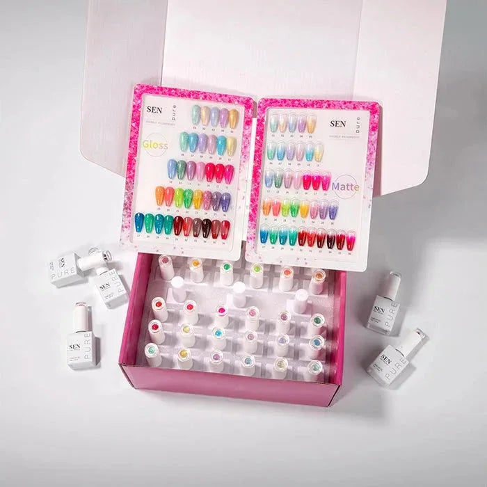 sen-pure-flash-36-gel-collection-free-top-base-matte-nailsbestbuy-197 - shoponestop.store