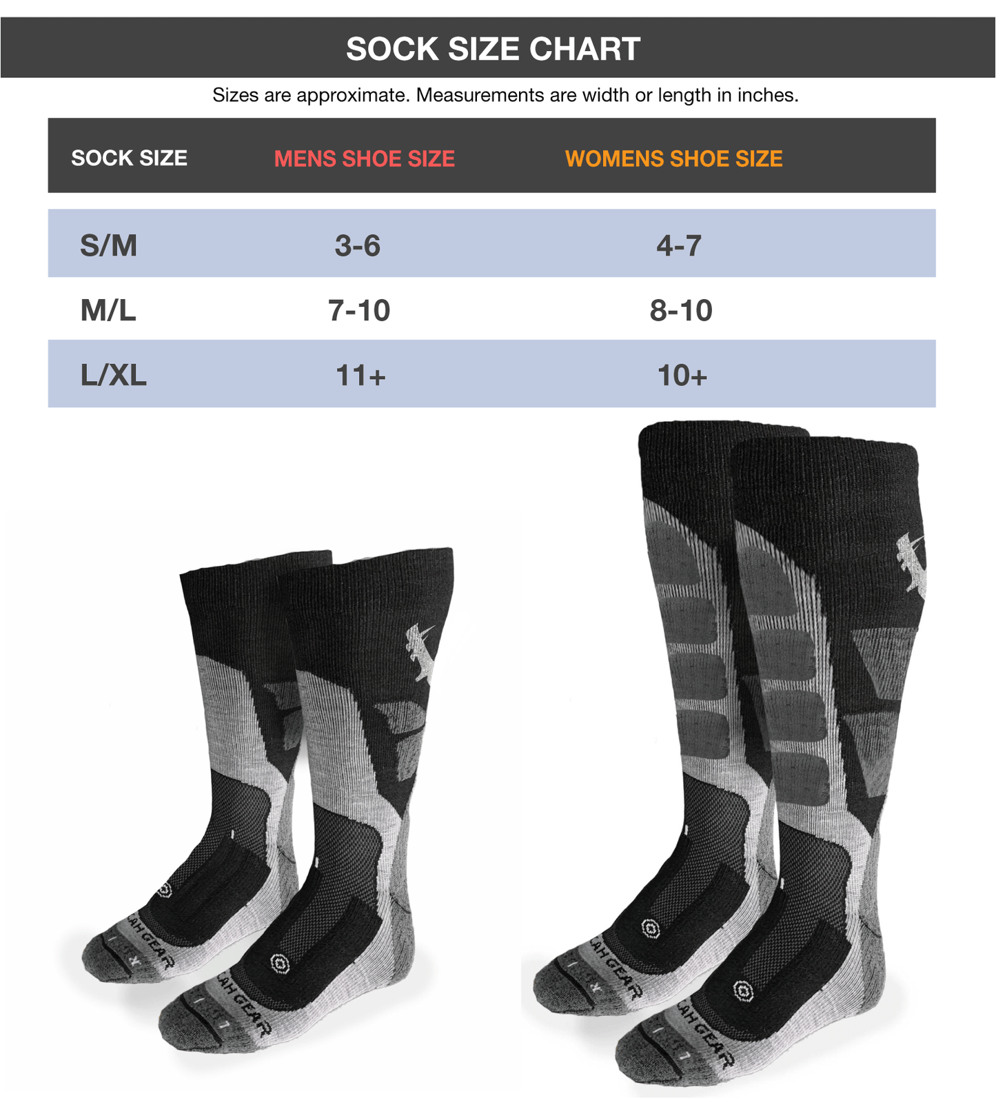 Vycah Maxx Merino Over the Calf Sock