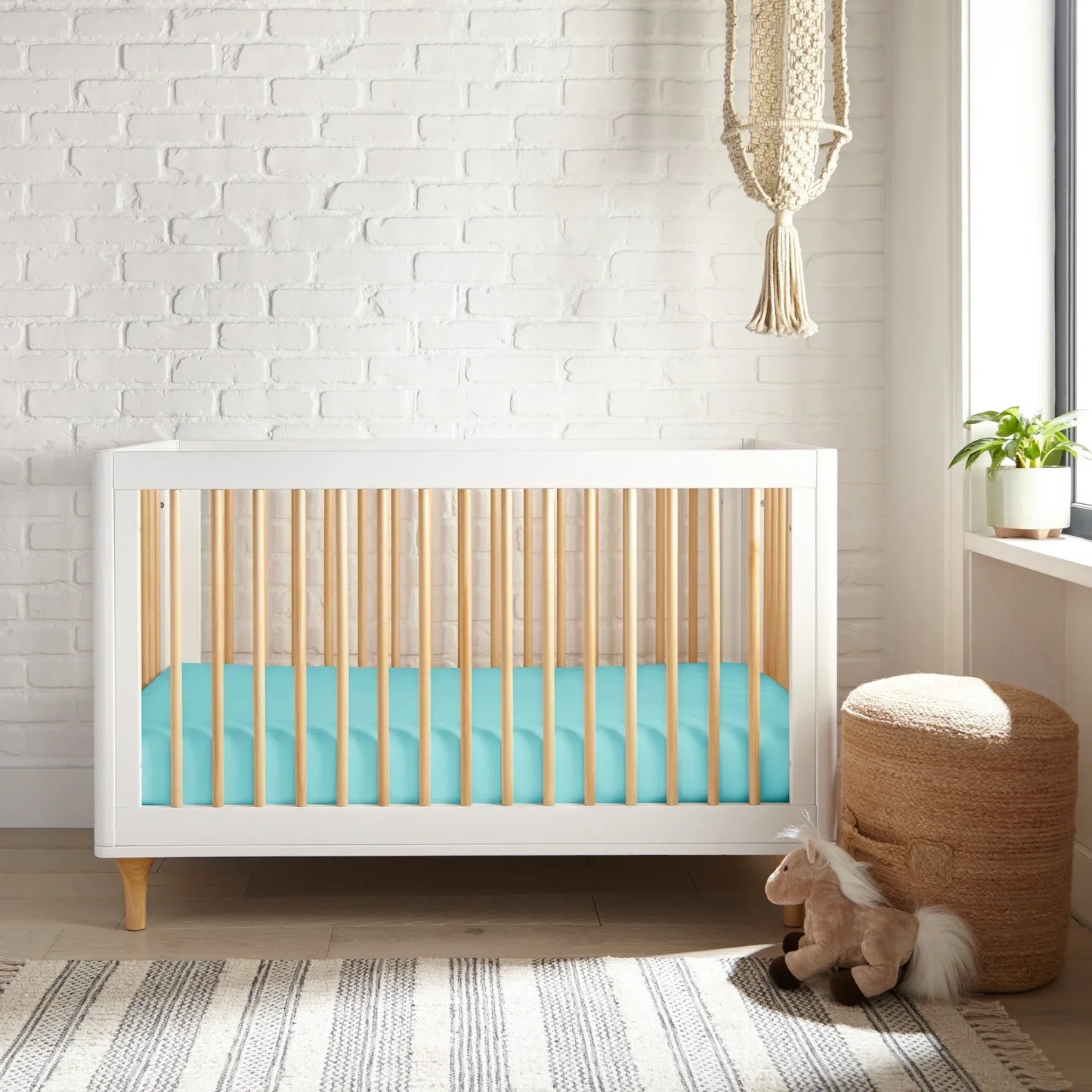 tiffany-blue-bamboo-crib-fitted-sheet - shoponestop.store