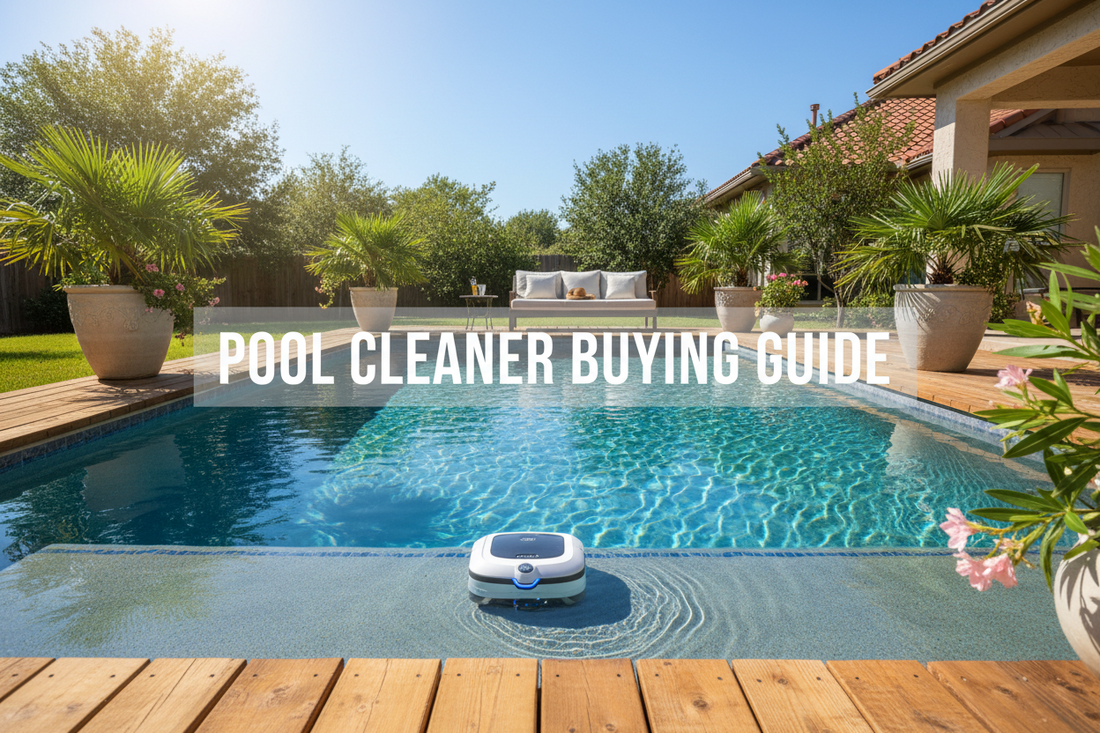 Pool Cleaner Buying Guide: Keep Your Pool Sparkling All Summer