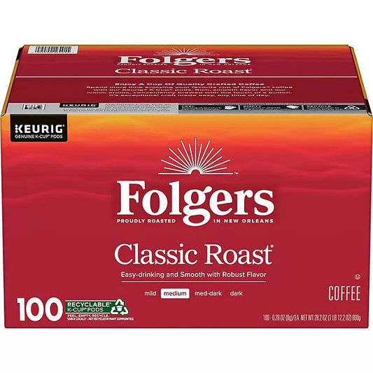 Folgers Classic Medium Roast K-Cups