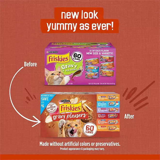 Purina Friskies Gravy Pleasers Variety Pack