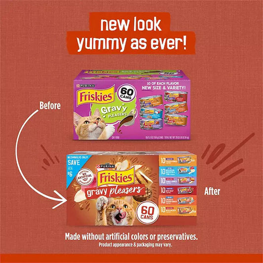 Purina Friskies Gravy Pleasers Variety Pack