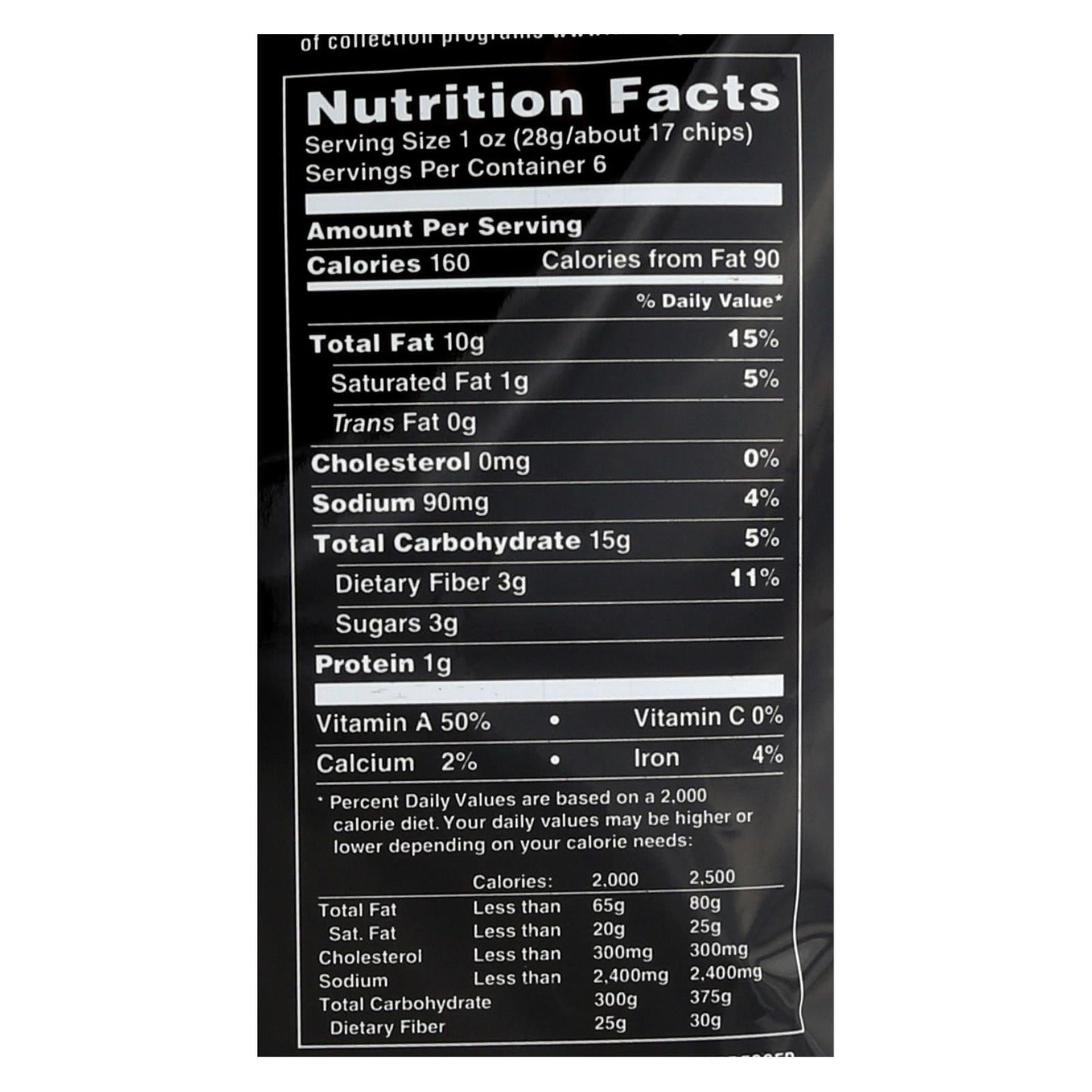 Terra Sweet Potato Chips Sea Salt