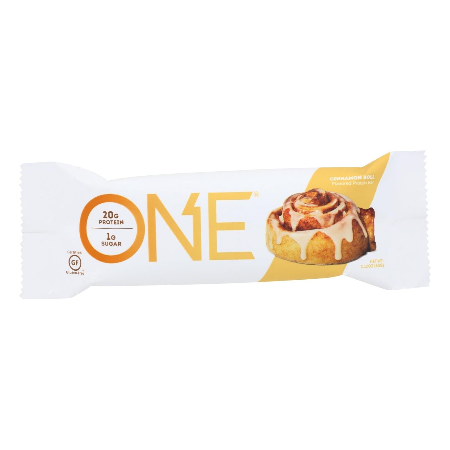 One Cinnamon Roll Protein Bar
