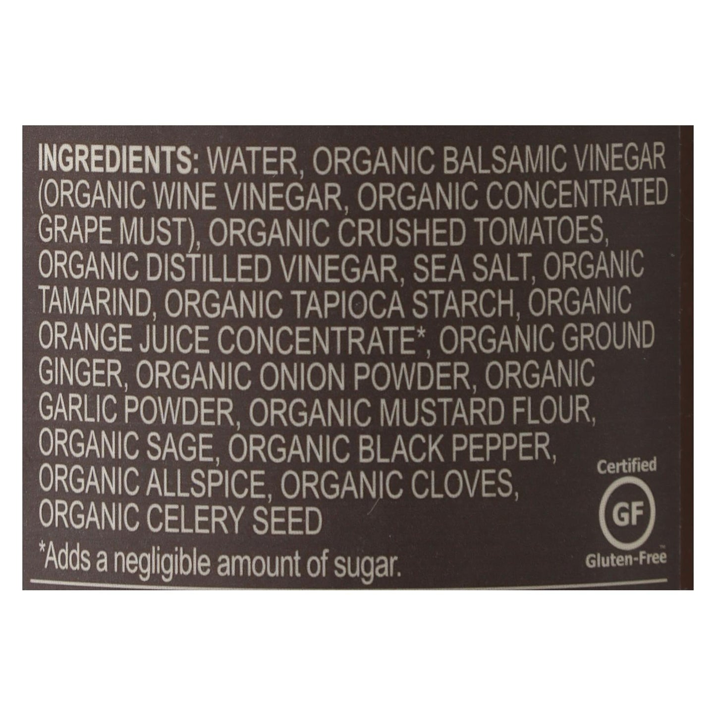 Steak Sauce Sugar Free