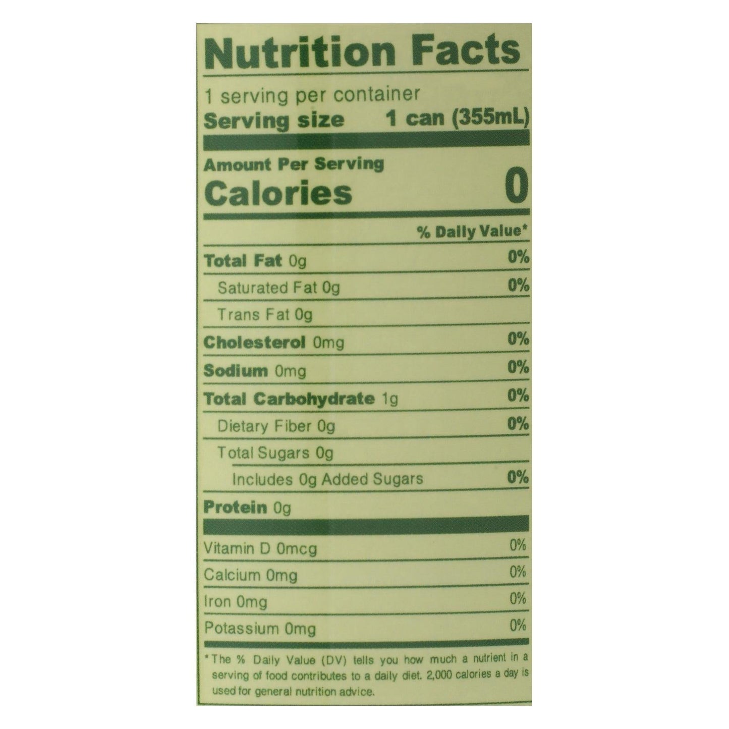 Sparkling Water Calamansi