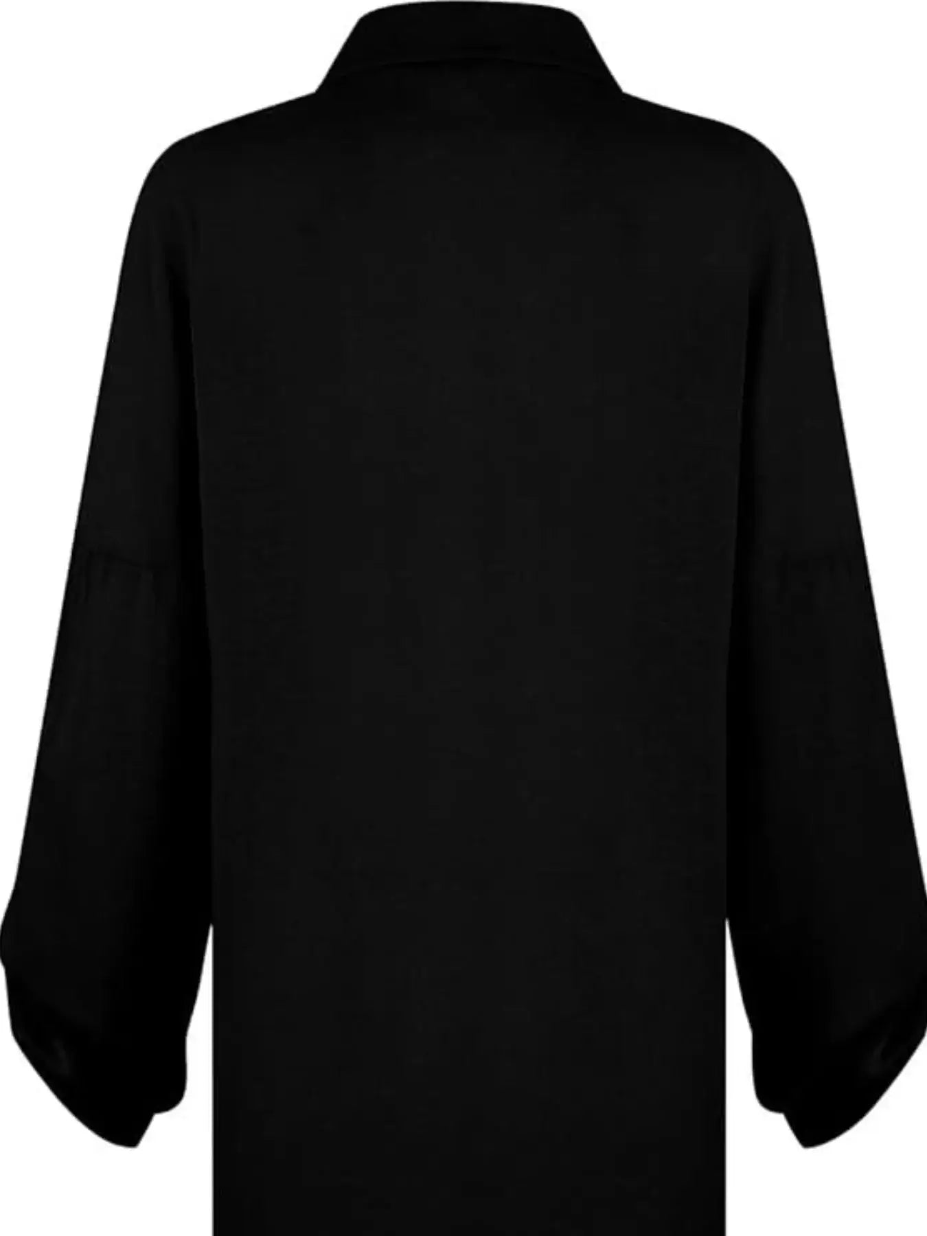 Button Down Long Sleeve Shirt Dress