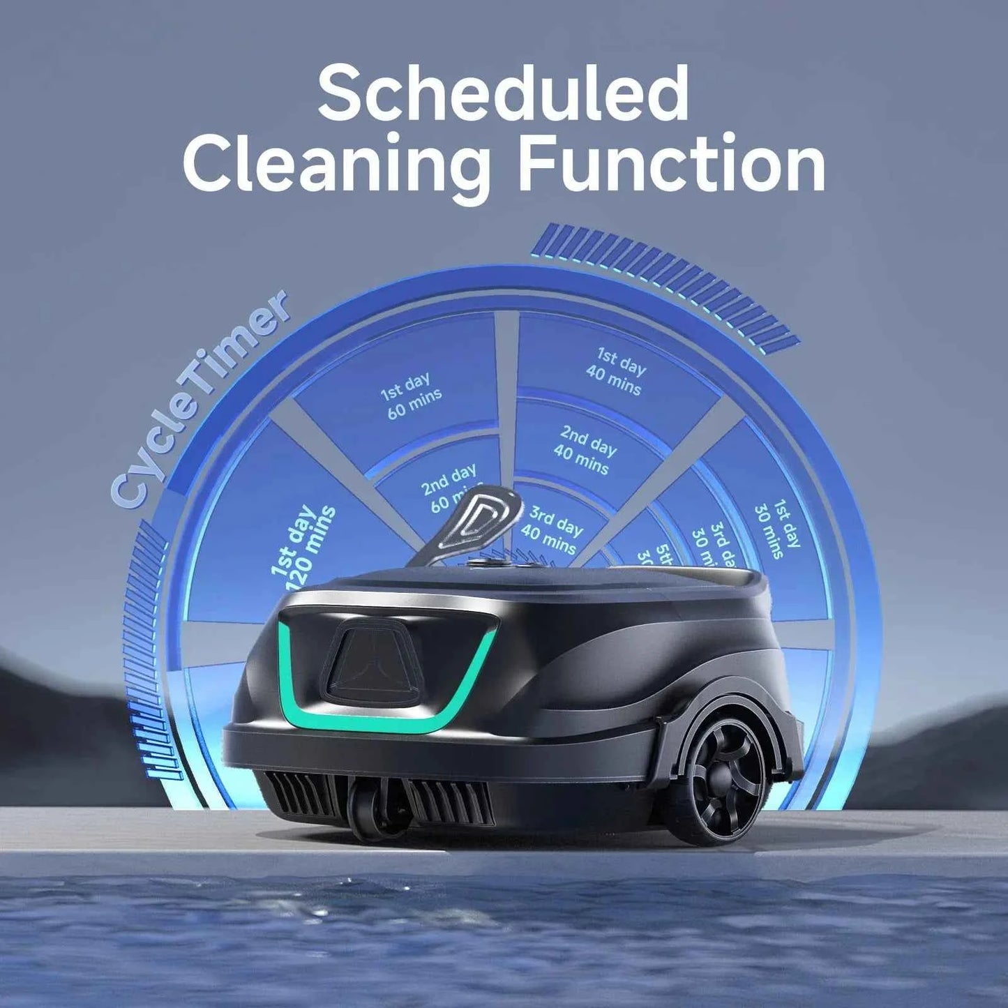 (2026 Upgrade) WYBOT A1 Cordless Robotic Pool Cleaner