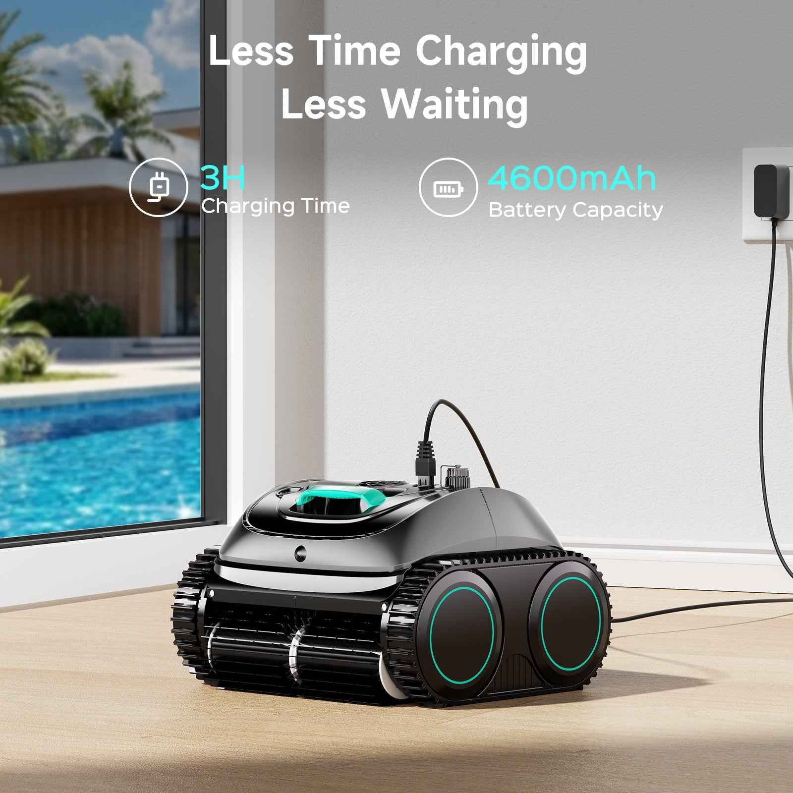 (2026 Upgrade) WYBOT C1 Cordless Robotic Pool Cleaner