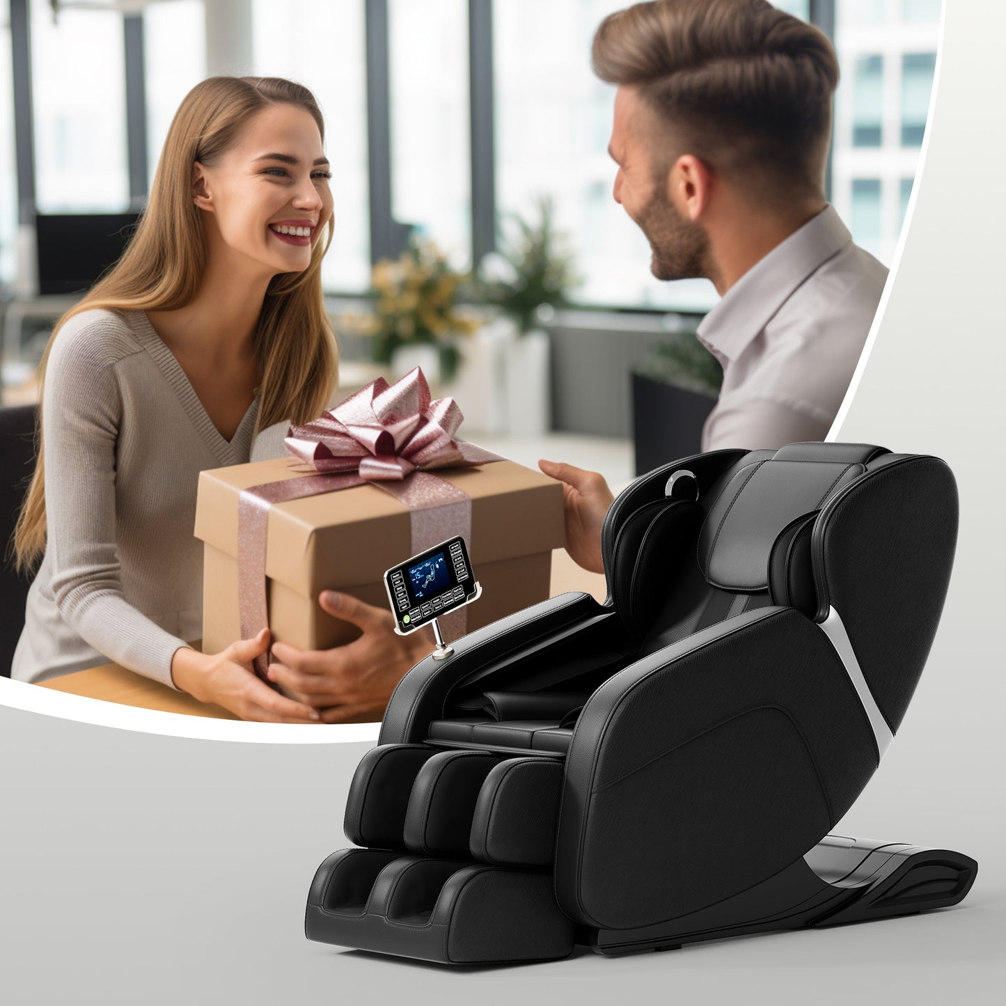 Full body deep tissue massage chair