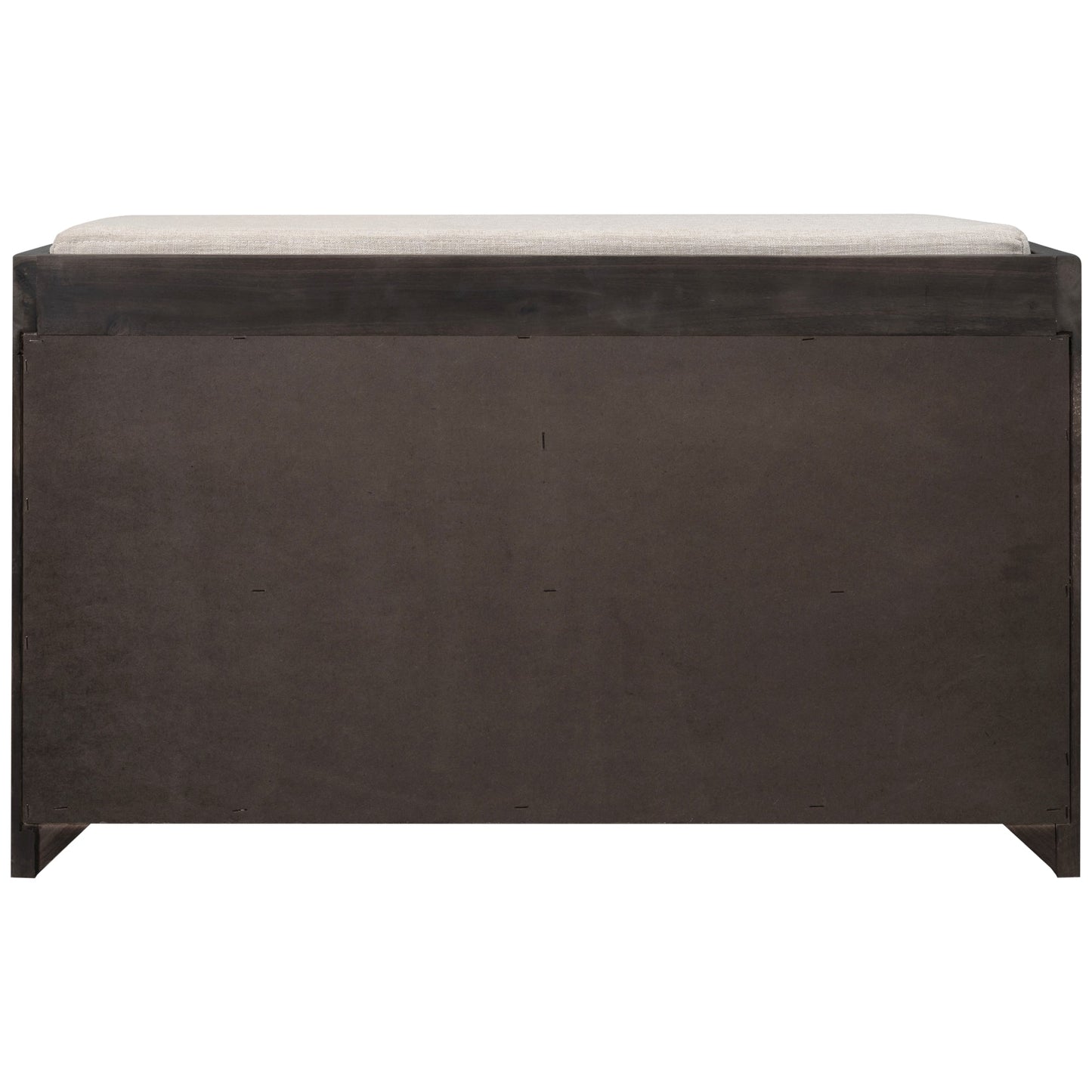 TREXM Storage Bench with Removable Basket and 2 Drawers