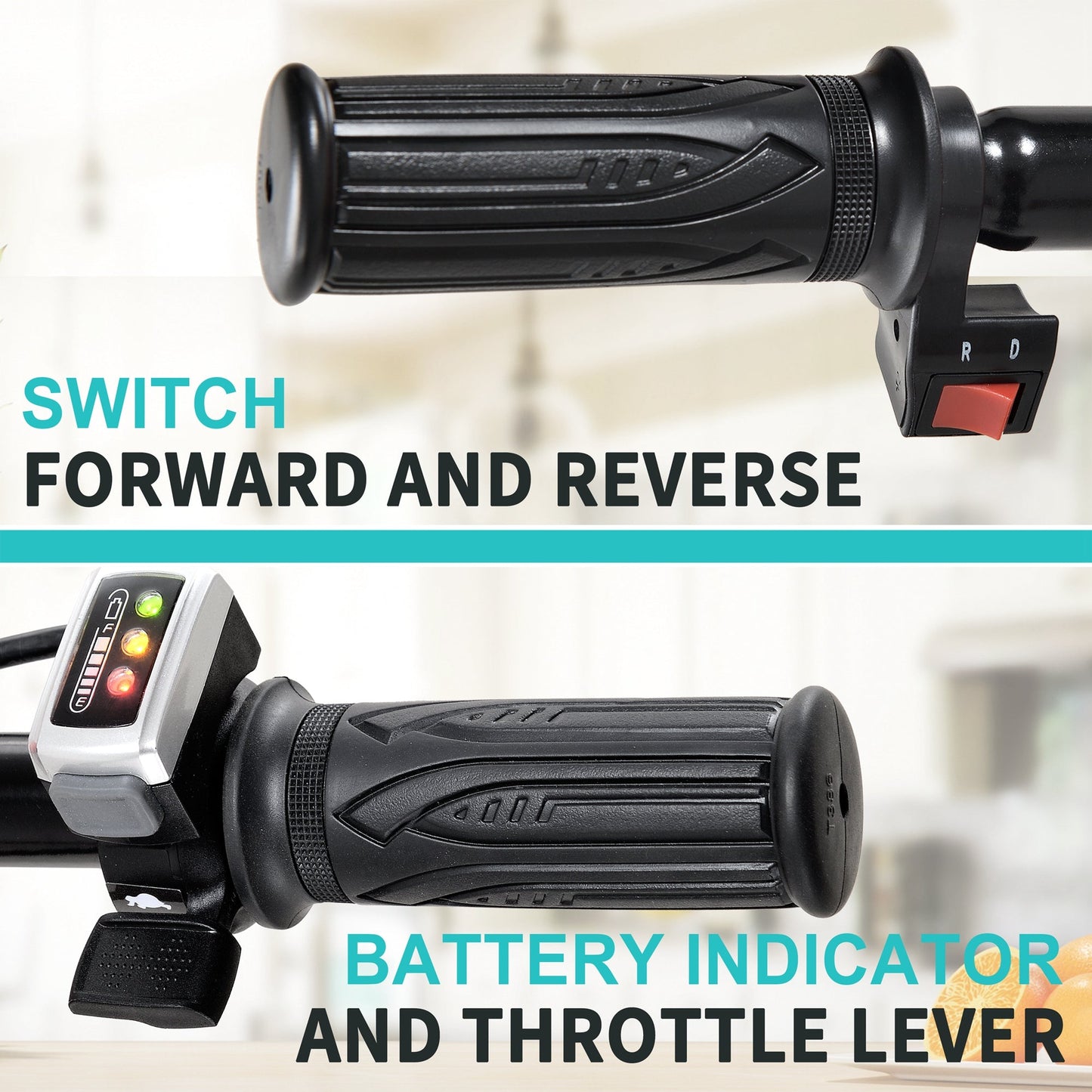 Red Rock Wheelbarrow Utility Cart Electric Powered AGM Battery 330lbs