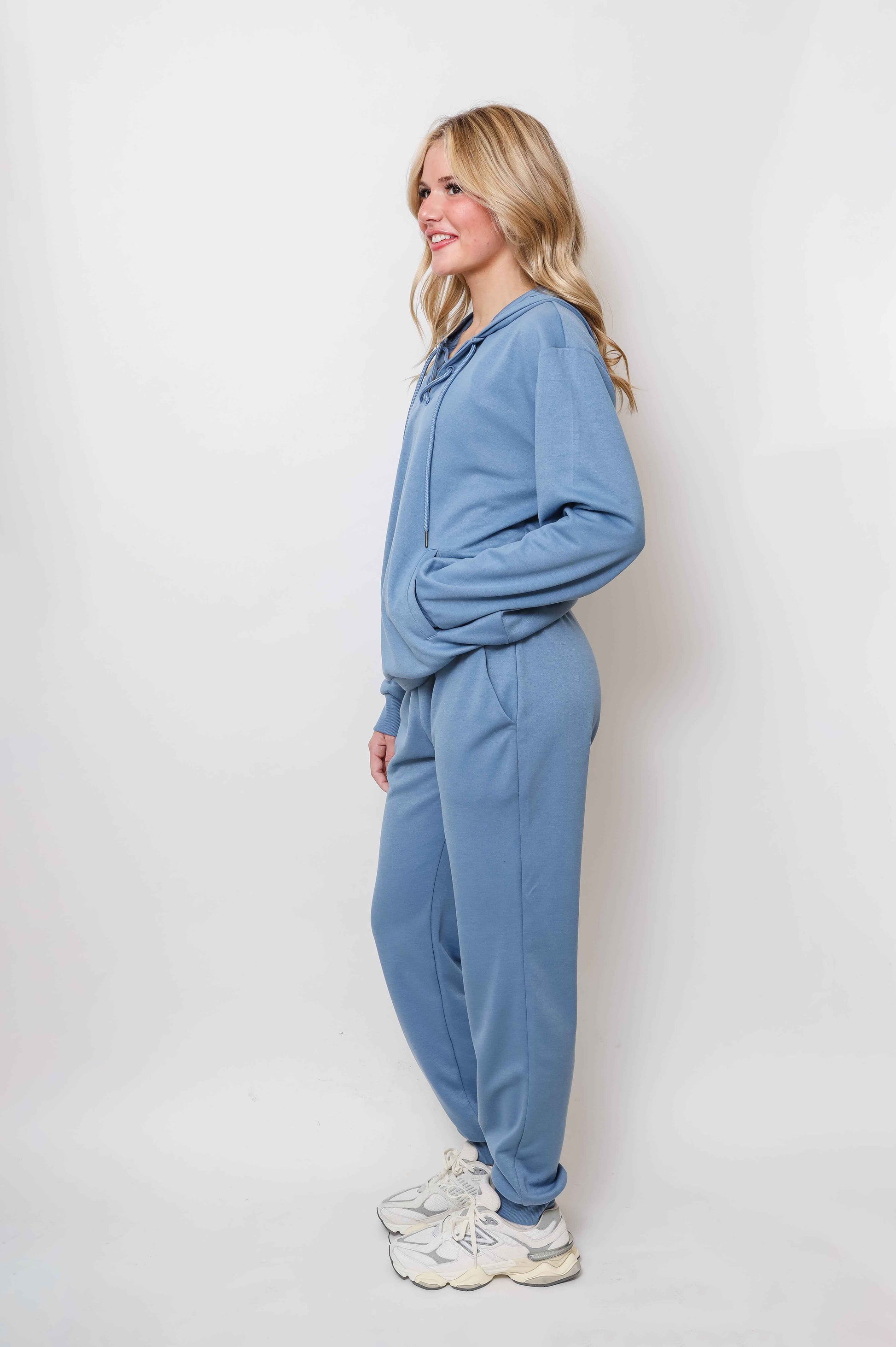 Women's Lace-Up Hoodie & Jogger UltraTech Set