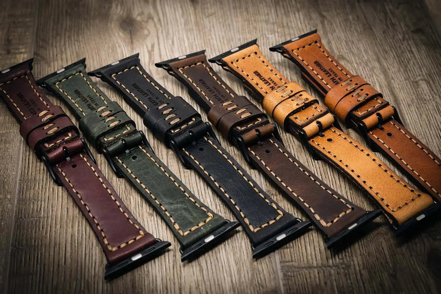 Apple Watch Leather Band - Walnut Brown