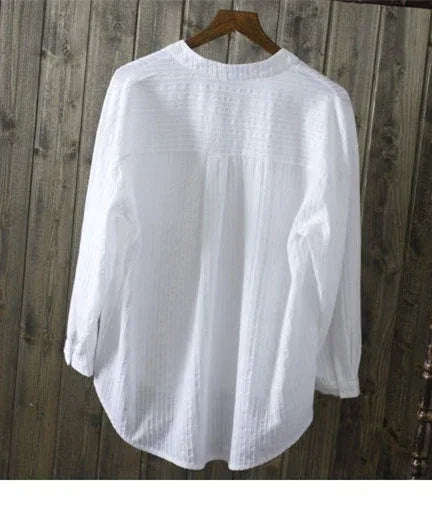 100-cotton-white-blouse-women-shirt-2023-spring-summer-elegant-V-Neck-ladies-tops-haut-femme_dd4bc967-7313-4b48-9ef0-4841714eb943 - shoponestop.store