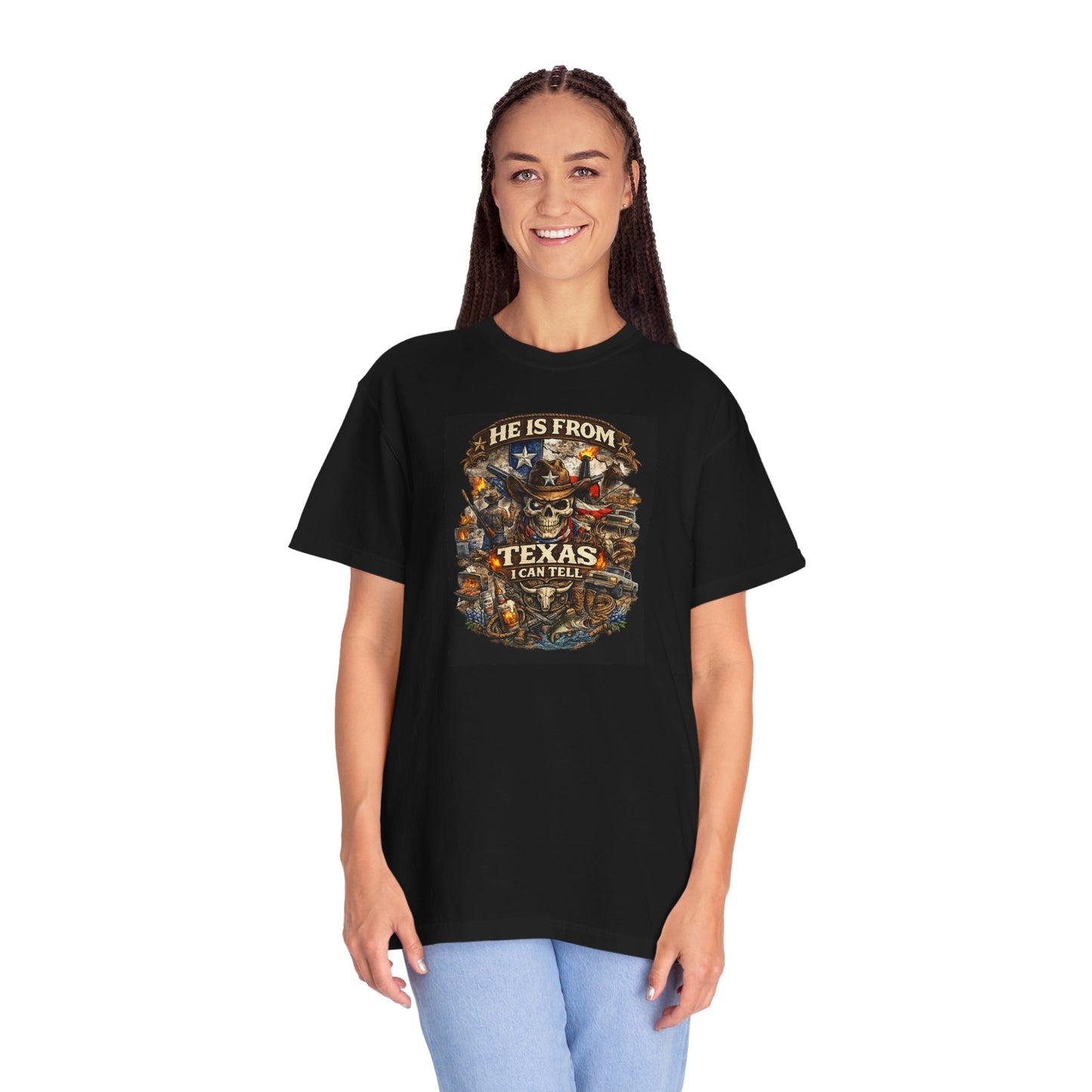 Texas Proud T-Shirt "He Is from Texas I Can Tell